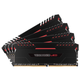 CORSAIR VENGEANCE® LED 32GB (4 x 8GB) DDR4 DRAM 3400MHz C16 Memory Kit - Red LED